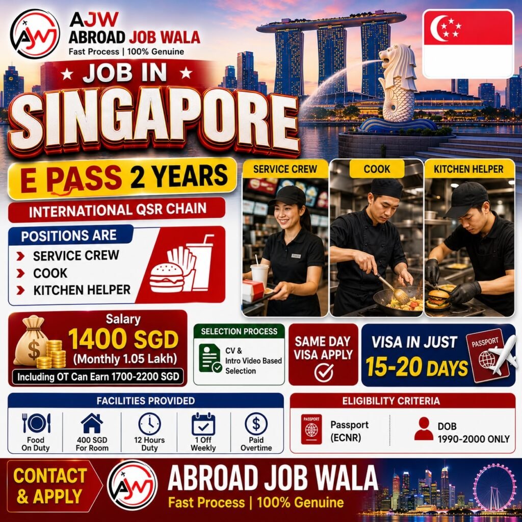Singapore E Pass Year Visa